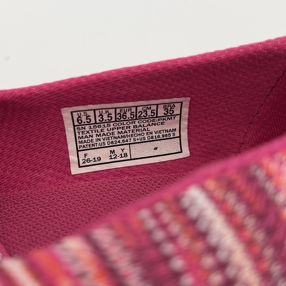 Skechers Go Walk GoGa Max Sneakers Women's 6.5 Pink Multi Striped Slip On Casual - Picture 14 of 14